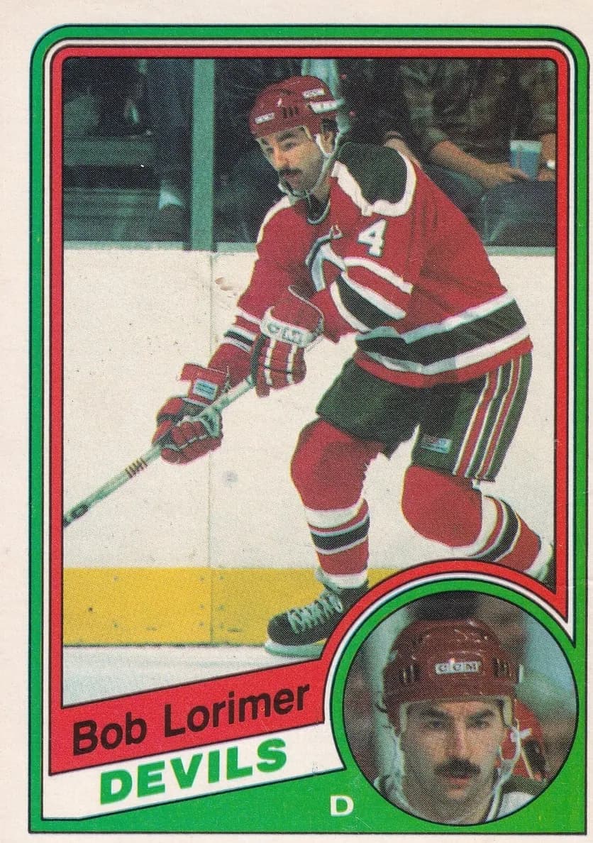 Bob Lorimer 1984 topps