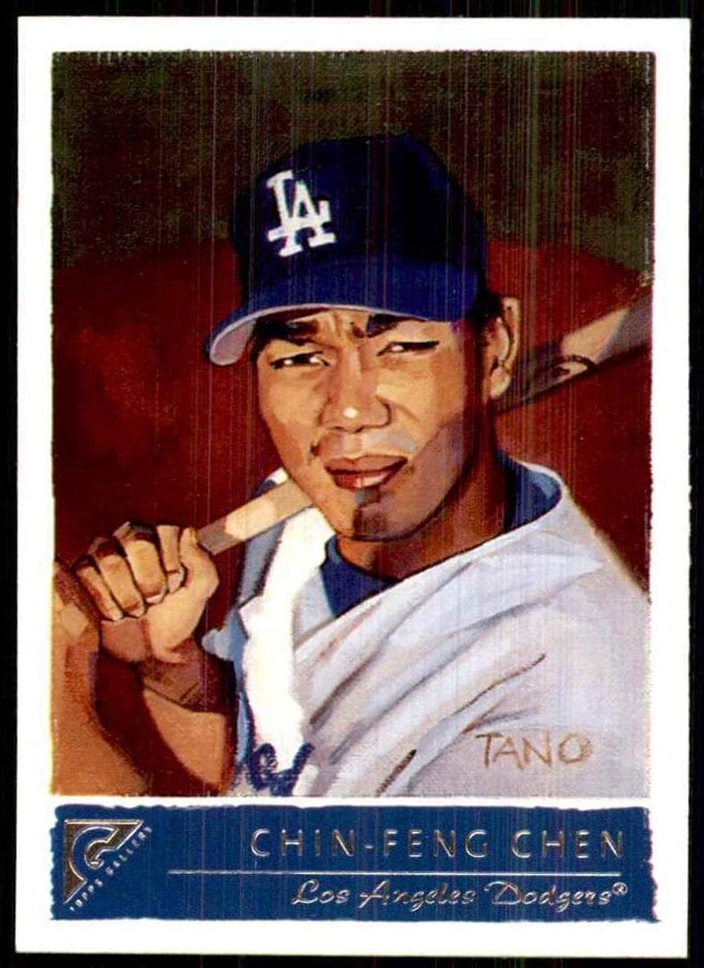 Chin-Feng Chen 2001 topps