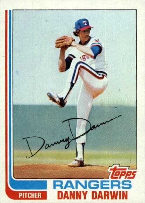 Danny Darwin 1982 topps Topps