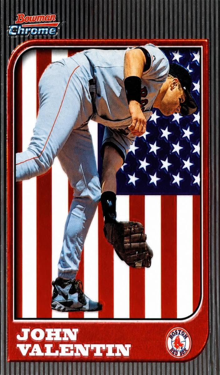 John Valentin 1997 bowman Chrome