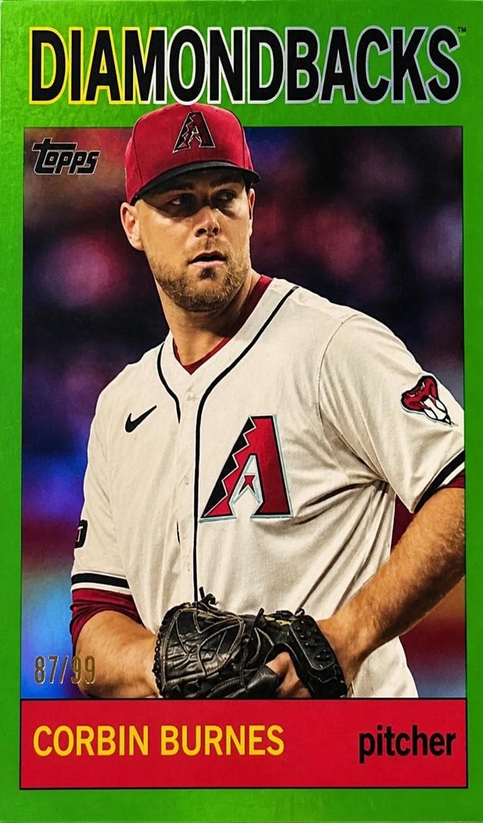 Corbin Burnes 2025 topps Topps Archives