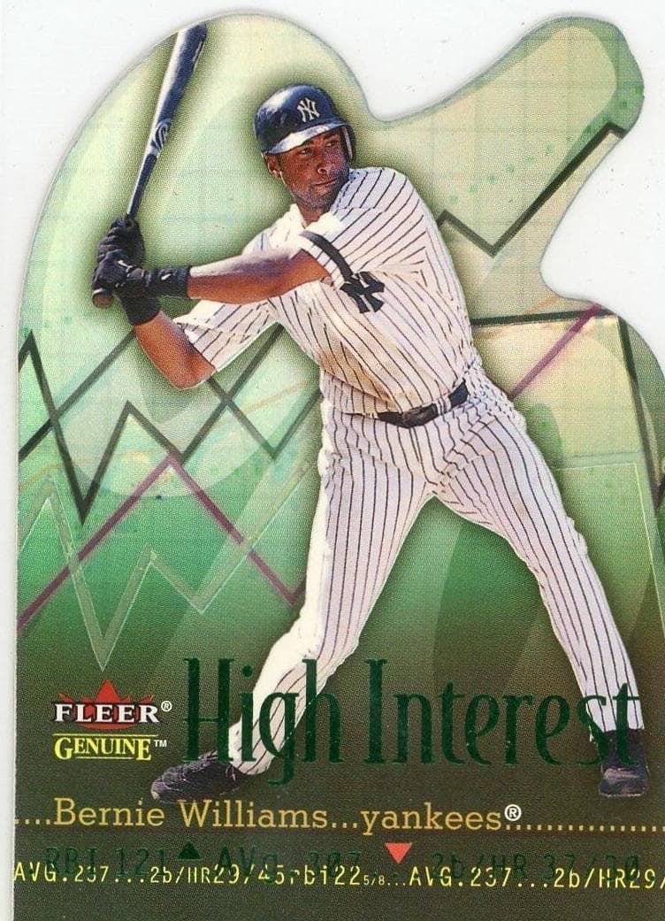 Bernie Williams 2001 fleer