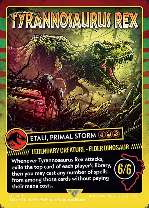 Etali, Primal Storm 2019 Magic: The Gathering Secret Lair Drop