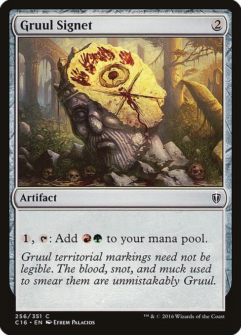 Gruul Signet 2020 Magic: The Gathering The List Reprints