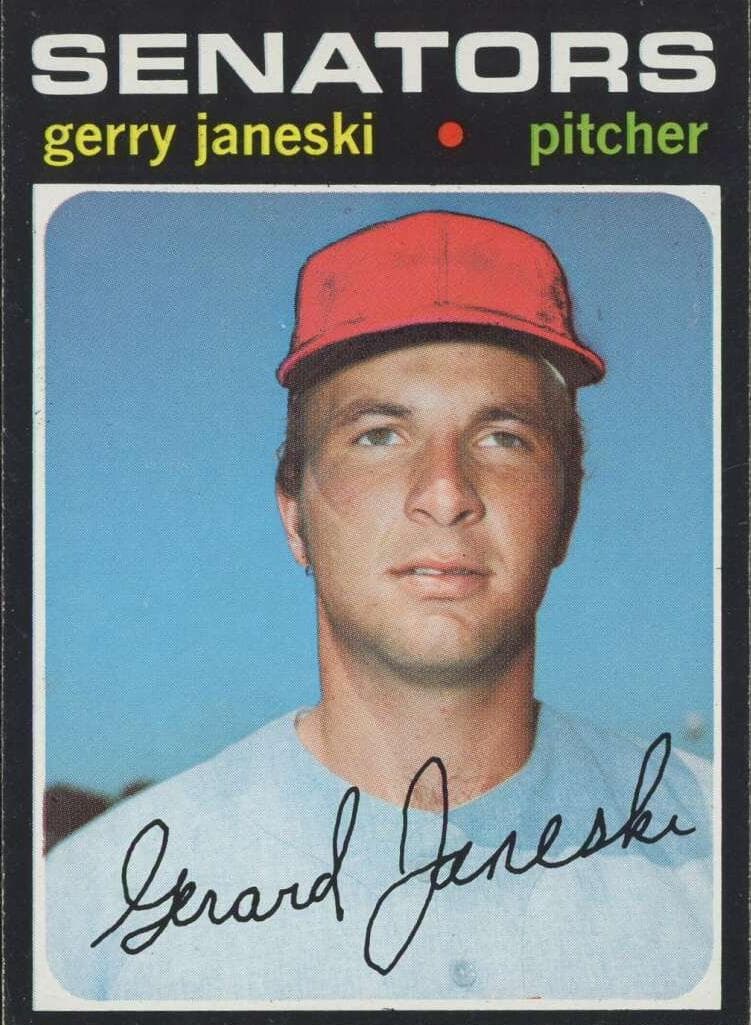 Gerry Janeski 1971 topps Topps