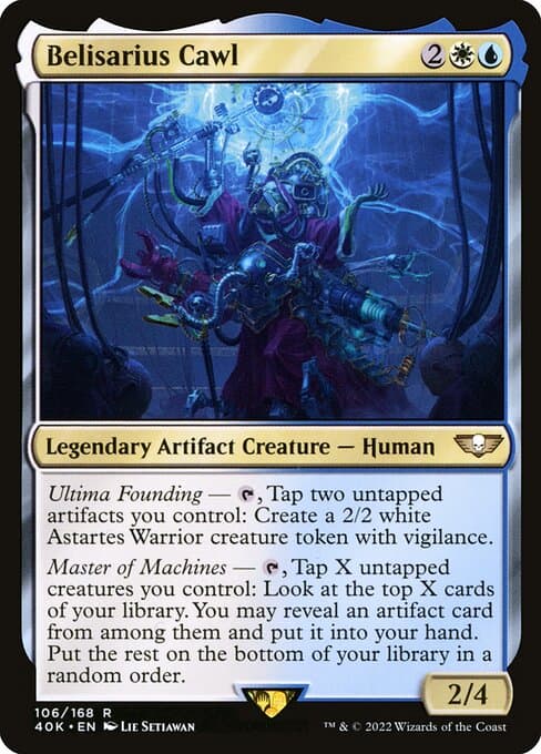 Belisarius Cawl 2022 Magic: The Gathering Warhammer 40,000