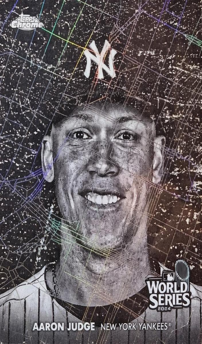 Aaron Judge 2025 topps Chrome