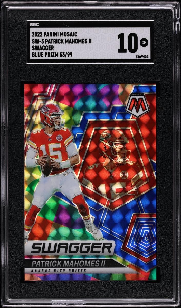 Patrick Mahomes II 2022 panini Panini Mosaic