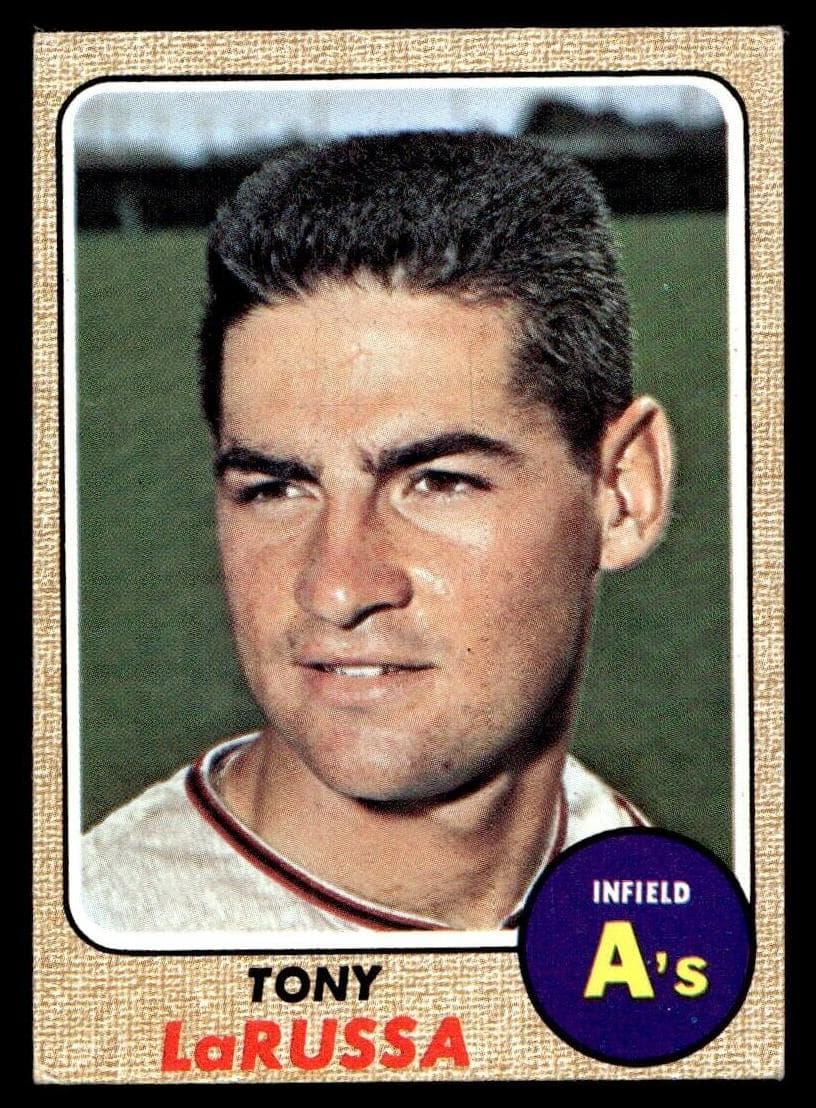 Tony LaRussa 1968 topps Topps