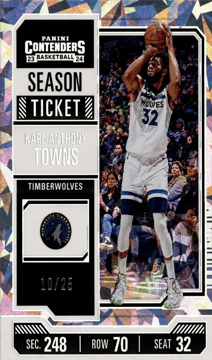 Karl-Anthony Towns 2023 panini Panini Contenders