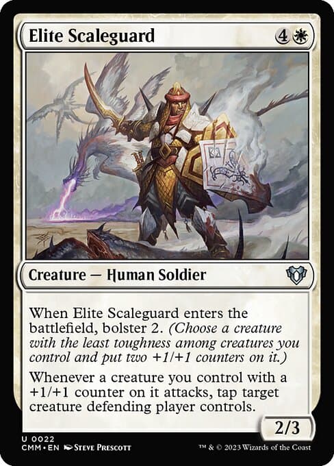 Elite Scaleguard 2021 Magic: The Gathering Midnight Hunt Commander