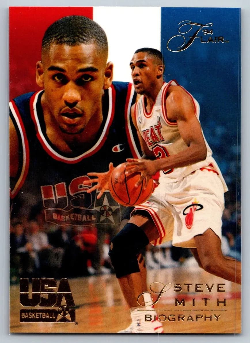 Steve Smith 1994 unknown Flair Team USA