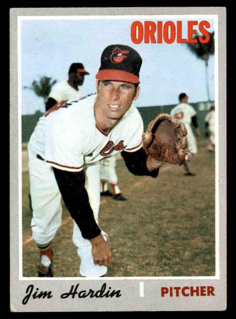 Jim Hardin 1970 topps Topps
