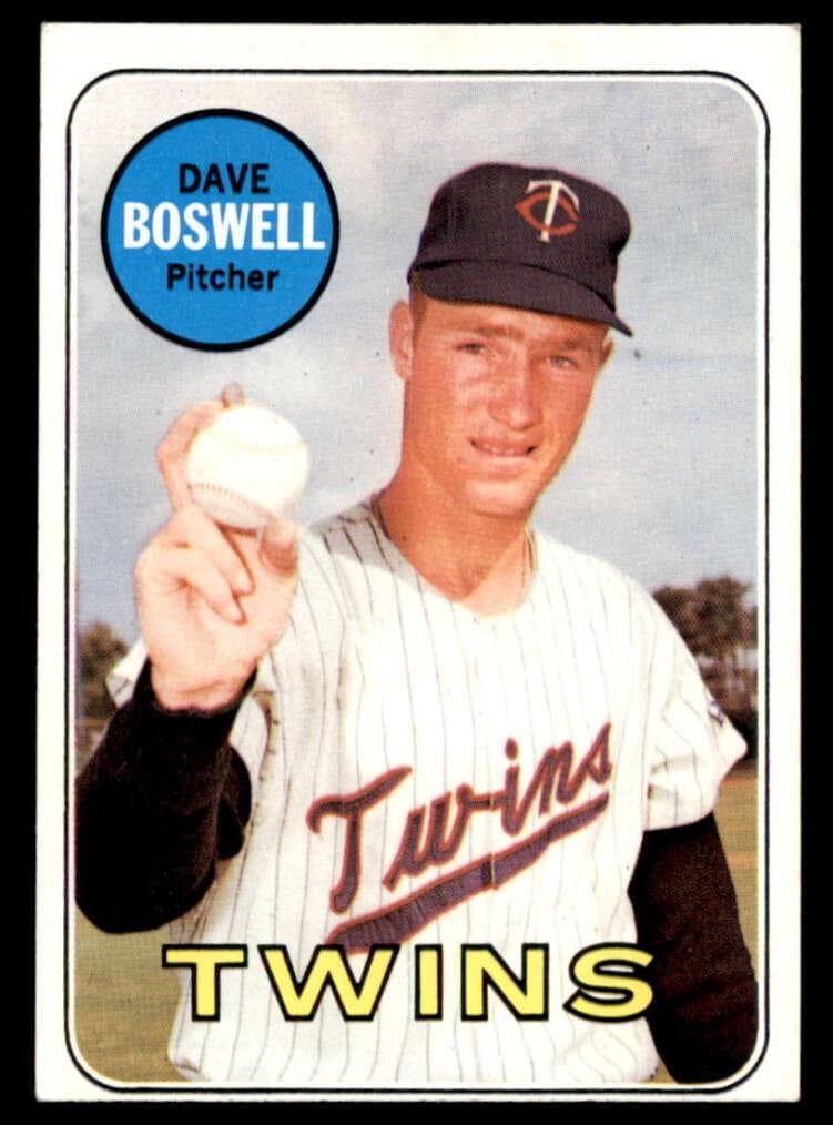 Dave Boswell 1969 topps Topps