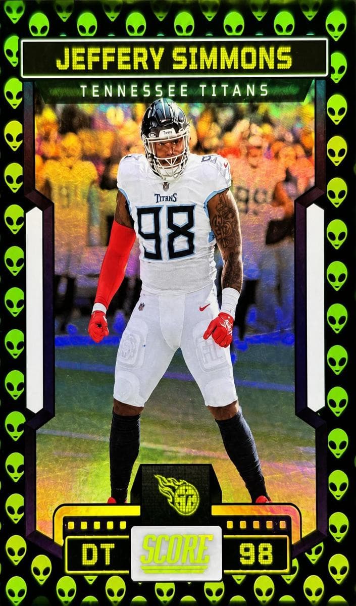 Jeffery Simmons 2023 panini Score