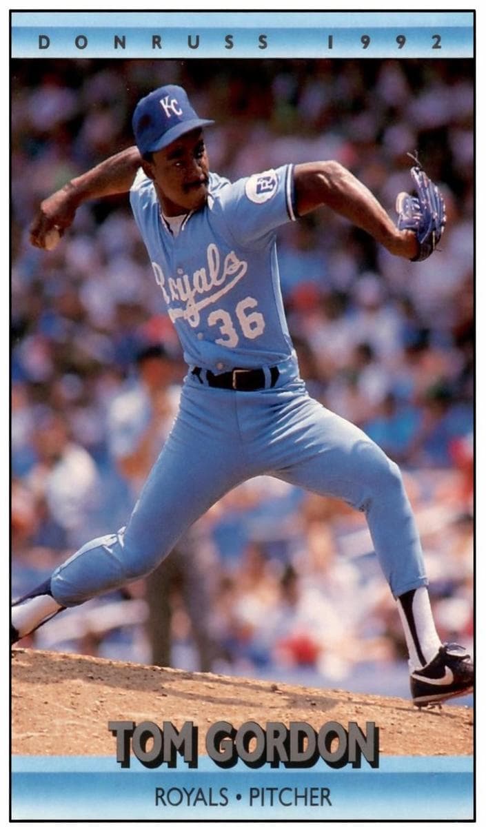Tom Gordon 1992 panini Donruss