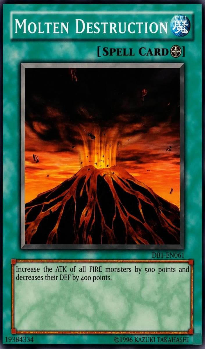 Molten Destruction 2004 Yu-Gi-Oh! Dark Beginning 1