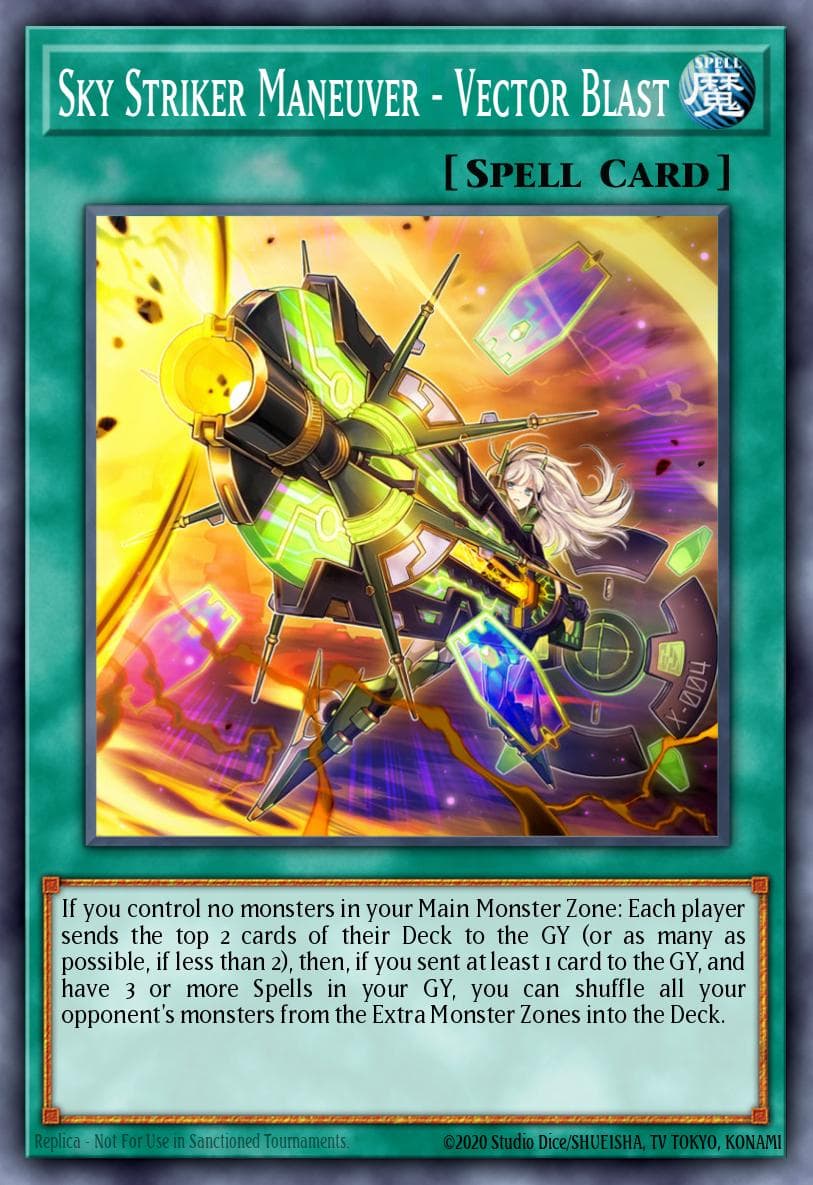 Sky Striker Maneuver - Vector Blast 2018 Yu-Gi-Oh! Soul Fusion