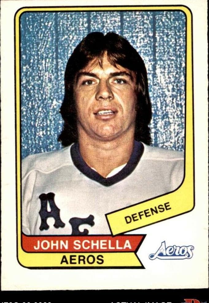 John Schella 1976 o-pee-chee O-Pee-Chee WHA