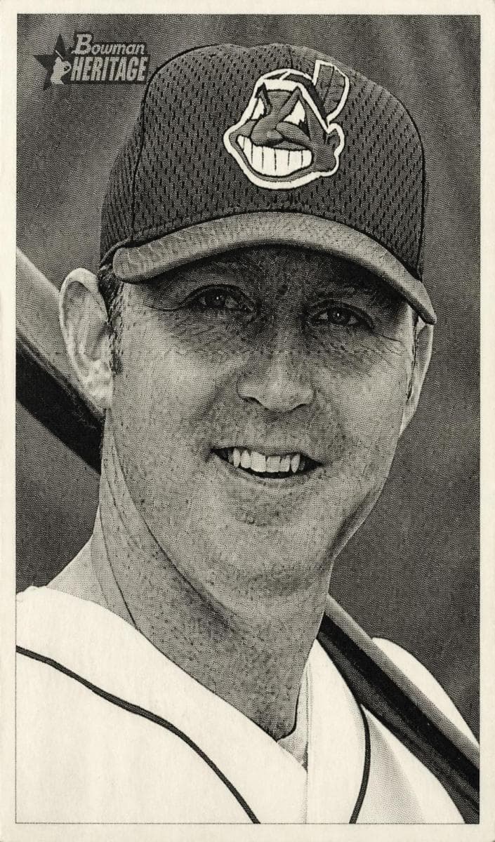 Jim Thome 2001 bowman Bowman Heritage