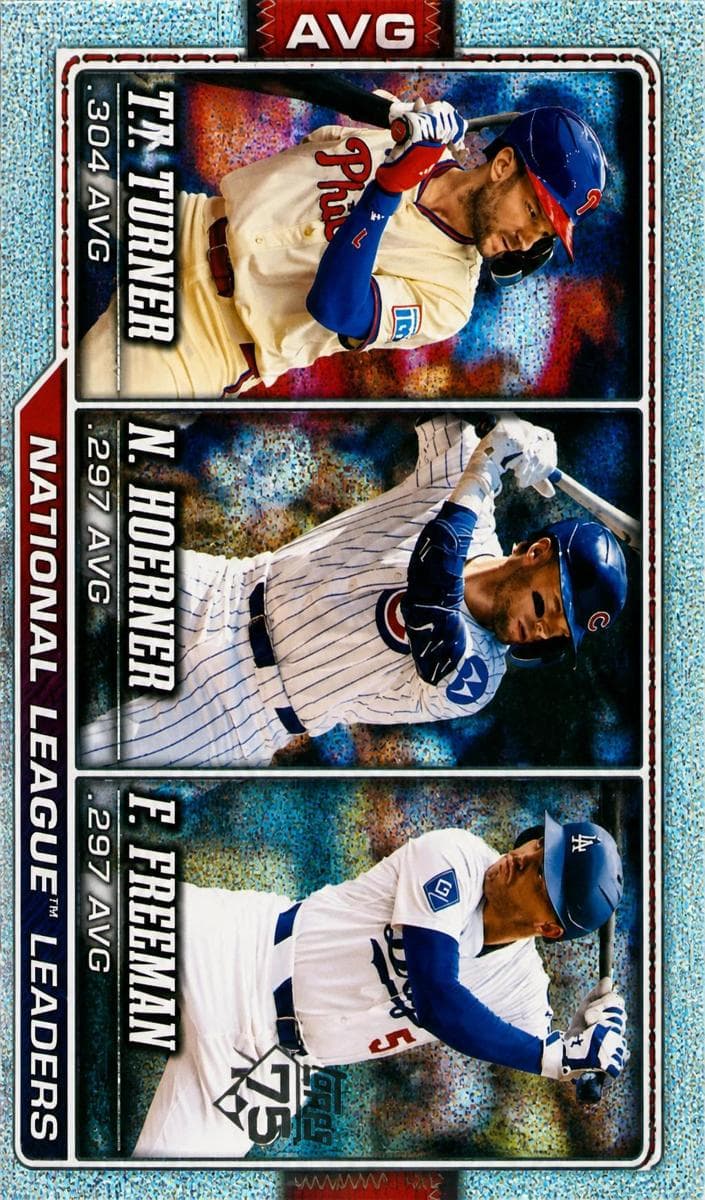 Nico Hoerner/Freddie Freeman/Trea Turner #151
