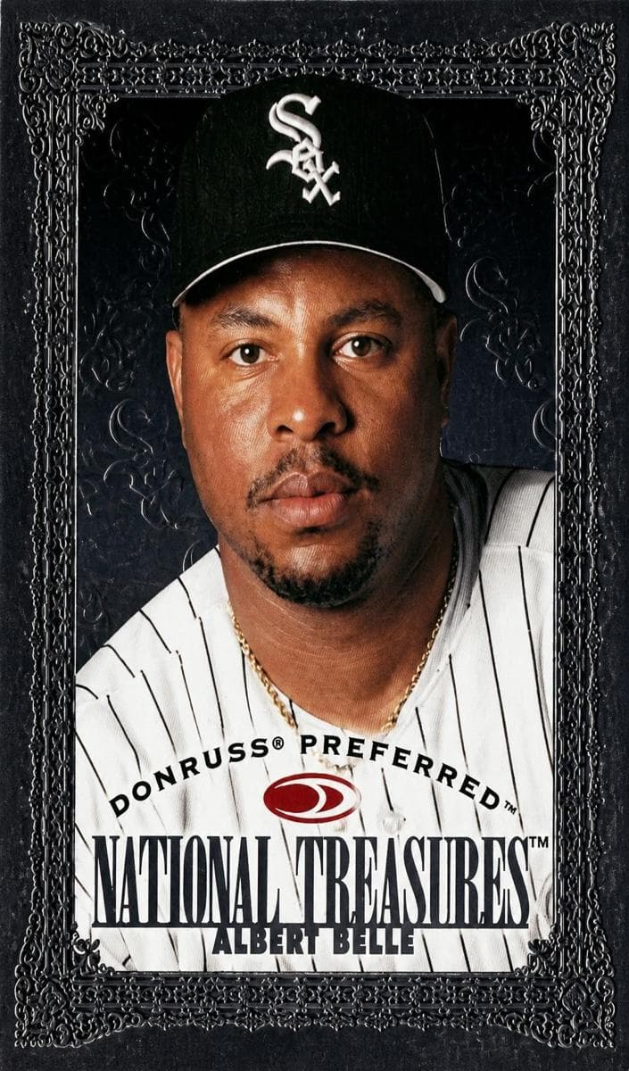 Albert Belle 1997 panini Donruss Preferred