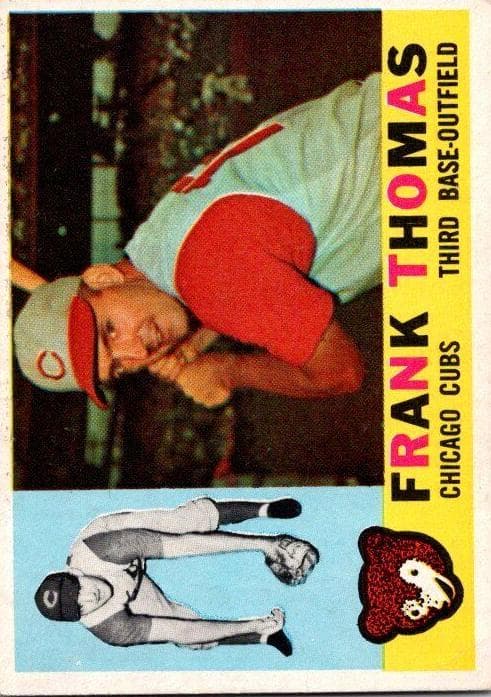 Frank Thomas 1960 topps Topps