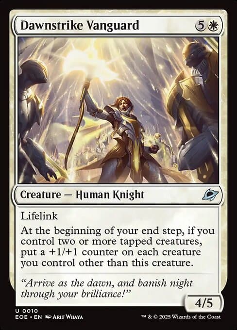 Dawnstrike Vanguard 2025 Magic: The Gathering Edge of Eternities