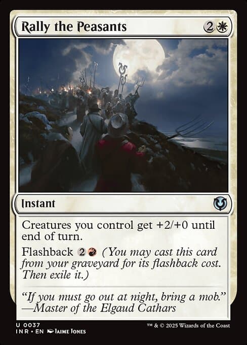 Rally the Peasants 2025 Magic: The Gathering Innistrad Remastered