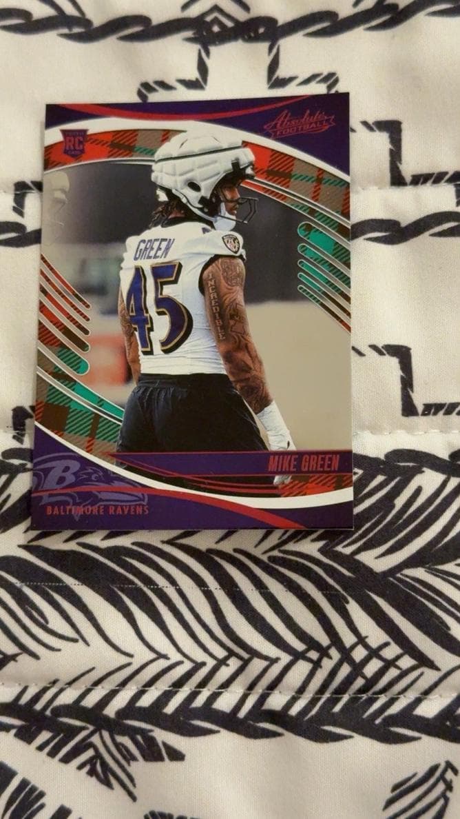 Mike Green trading card