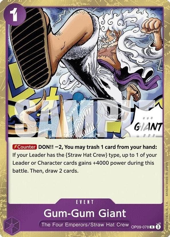 Gum-Gum Giant #OP09-078