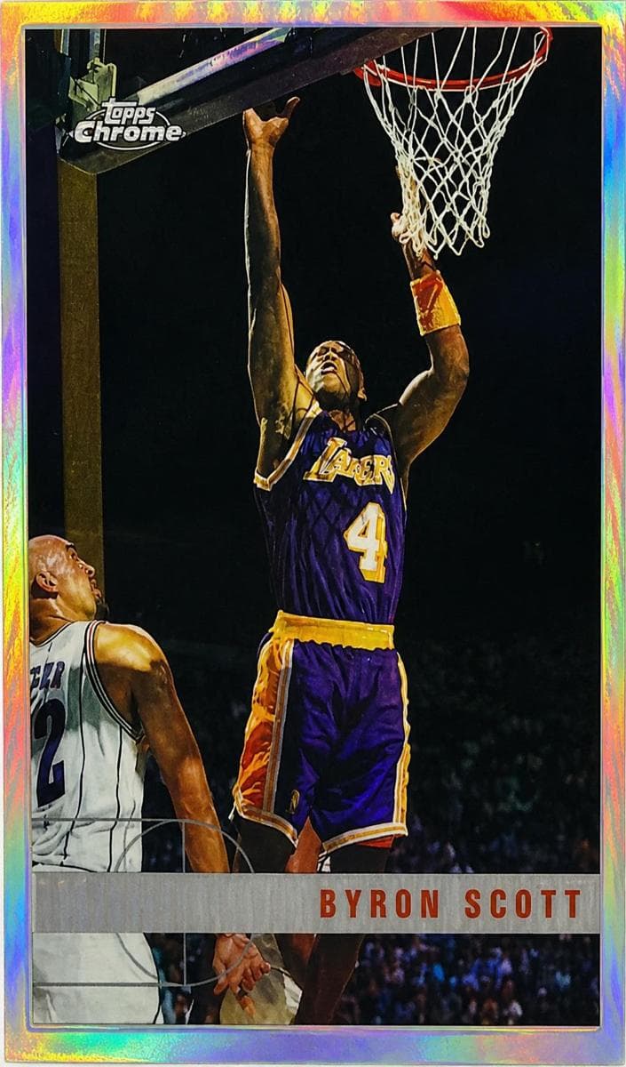Byron Scott 1997 topps Topps Chrome