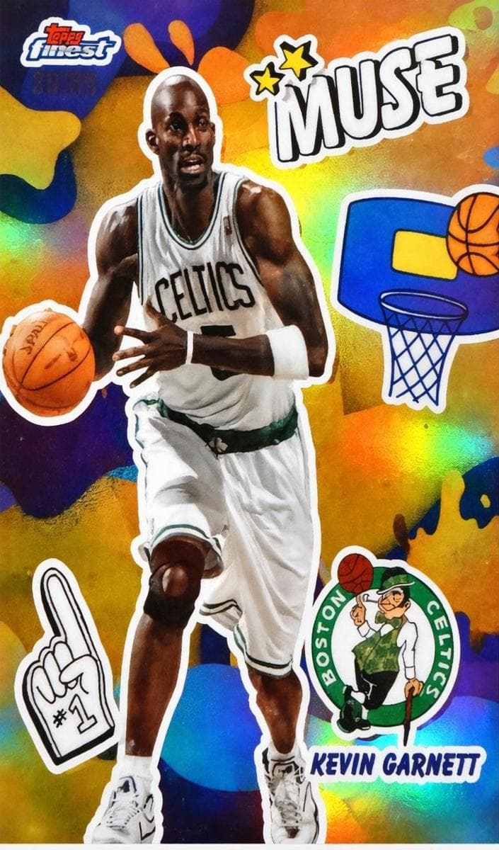 Kevin Garnett 2025 topps Topps Finest