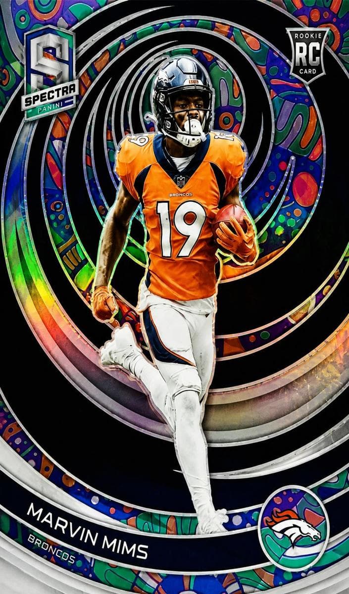Marvin Mims 2023 panini Panini Spectra