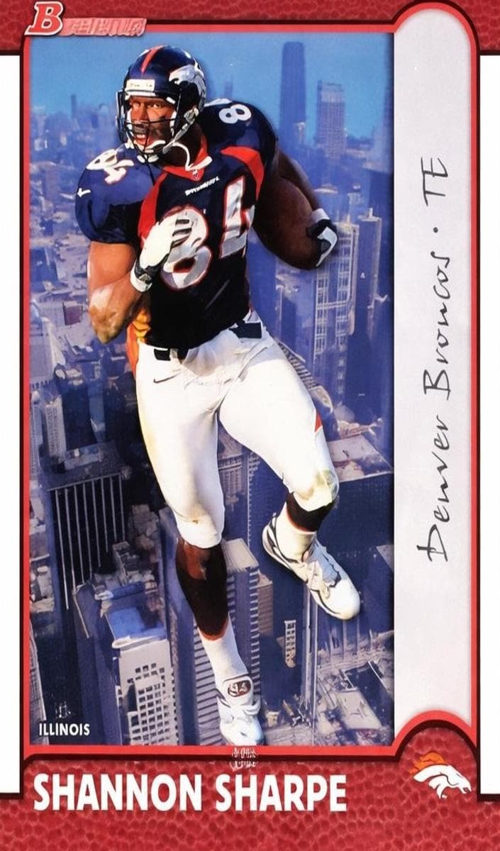 Shannon Sharpe 1999 bowman