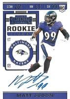 Matt Judon trading card