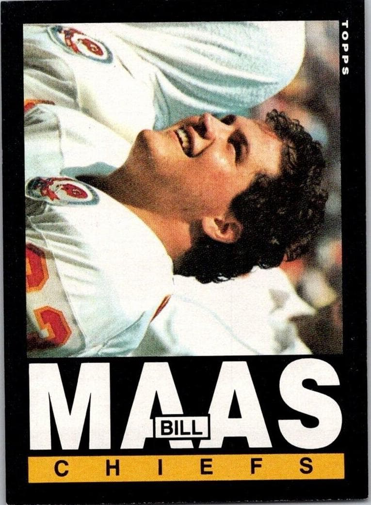 Bill Maas 1985 topps Topps