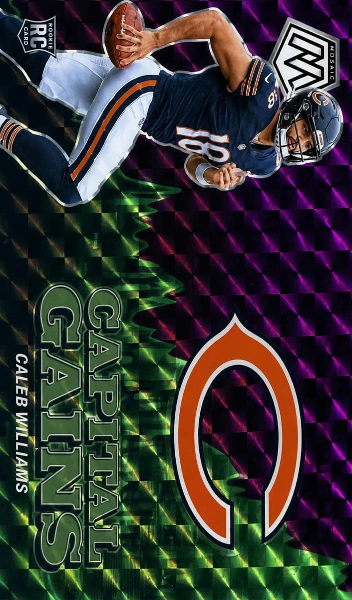 Caleb Williams 2024 panini Mosaic