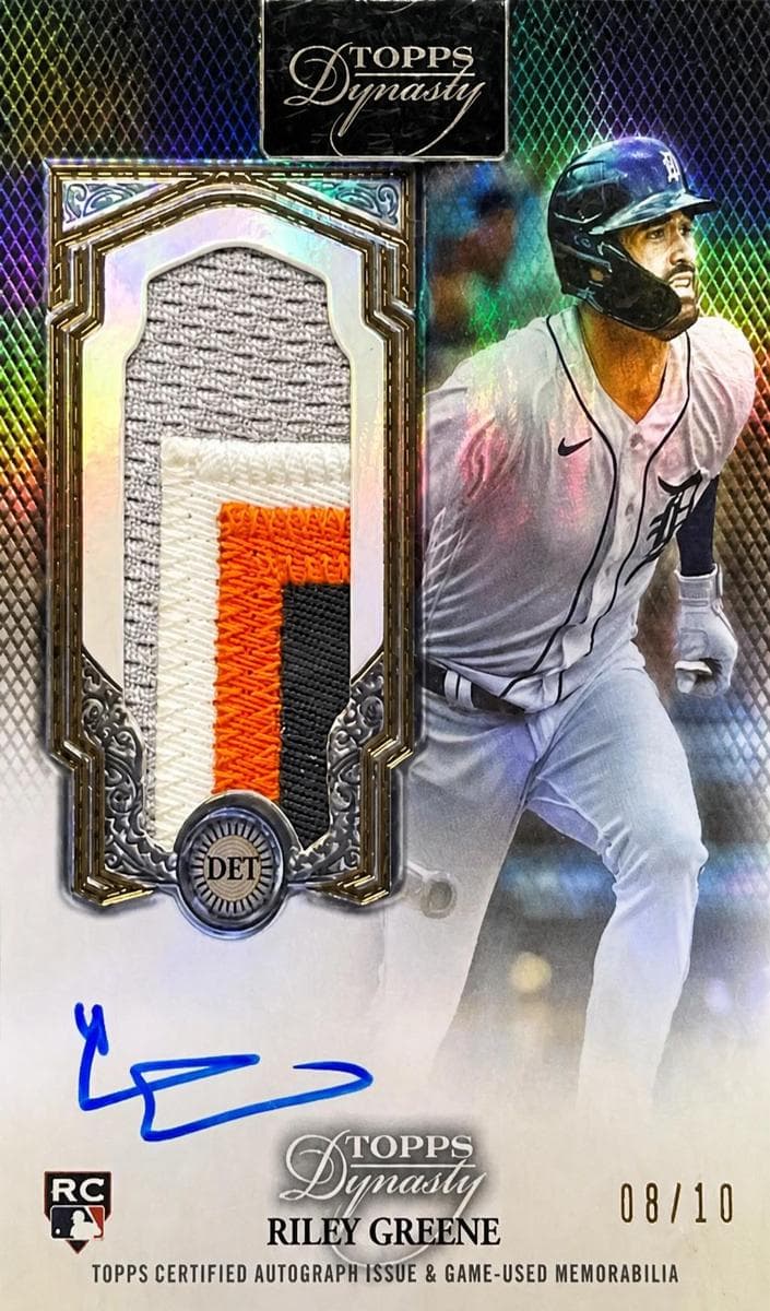 Riley Greene 2023 topps Topps Dynasty
