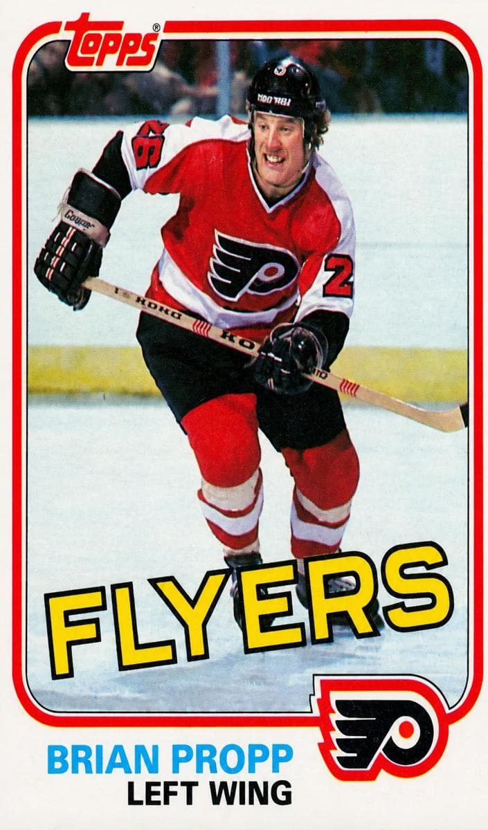 Brian Propp 1981 topps