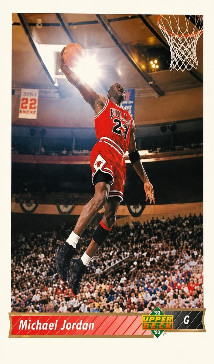Michael Jordan 1992 upper-deck
