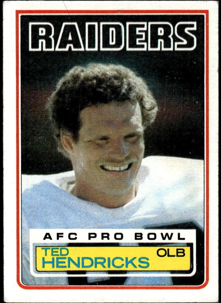 Ted Hendricks 1983 topps