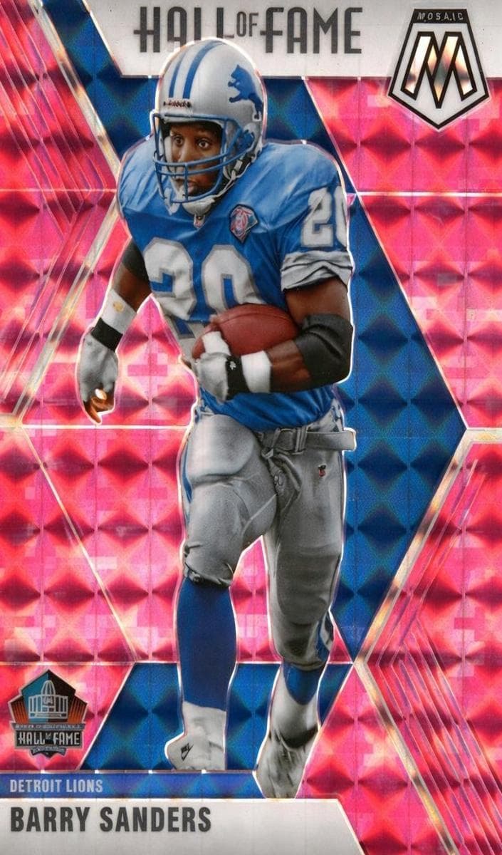 Barry Sanders 2020 panini Panini Mosaic