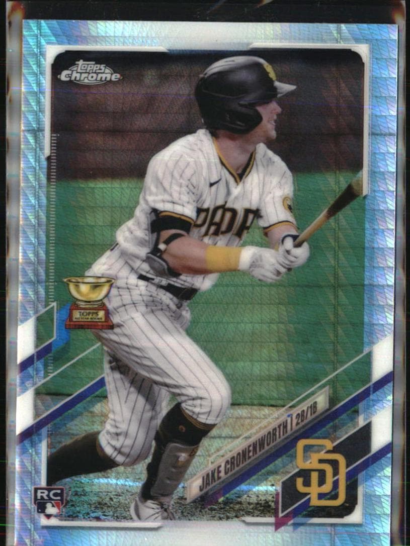 Jake Cronenworth 2021 topps Topps Chrome