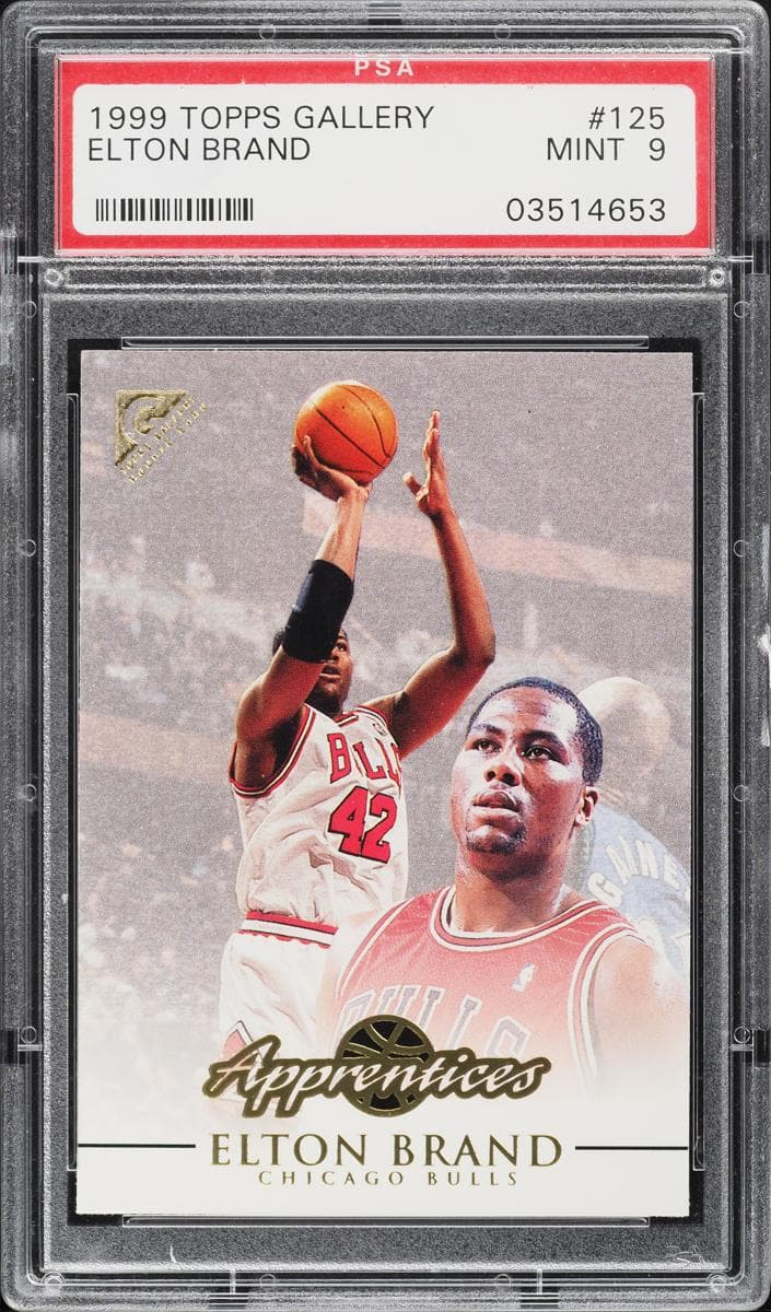 Elton Brand 1999 topps Topps Gallery