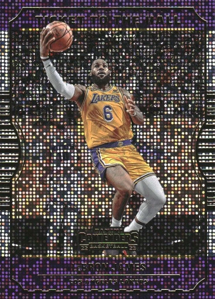 LeBron James 2022 panini