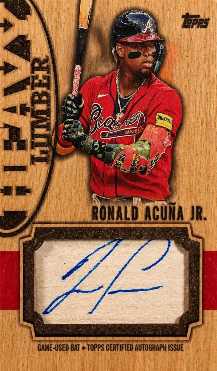 Ronald Acuña Jr. 2024 topps Topps