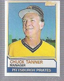 Chuck Tanner trading card