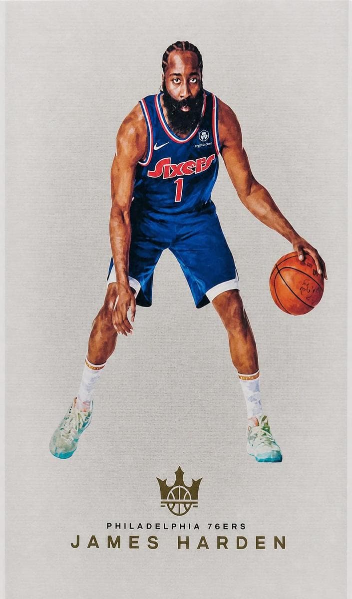 James Harden 2021 panini Panini Court Kings