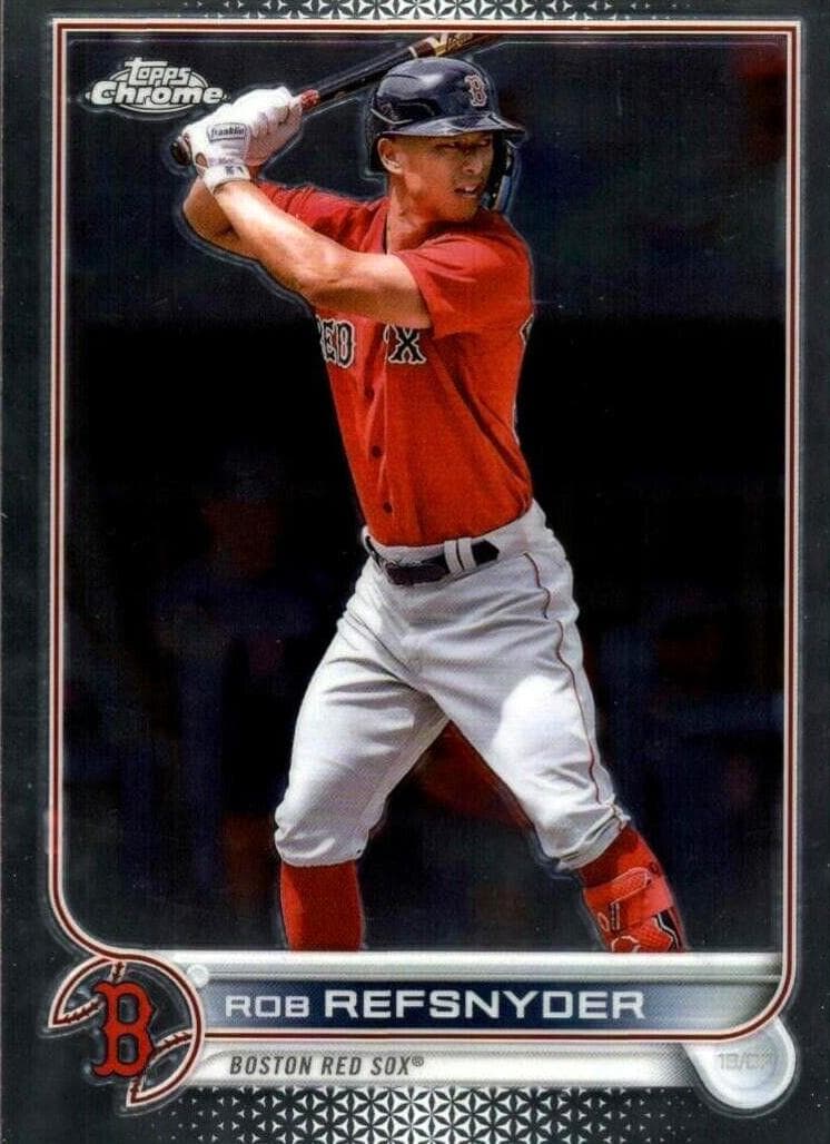Rob Refsnyder 2022 topps Topps Chrome Update